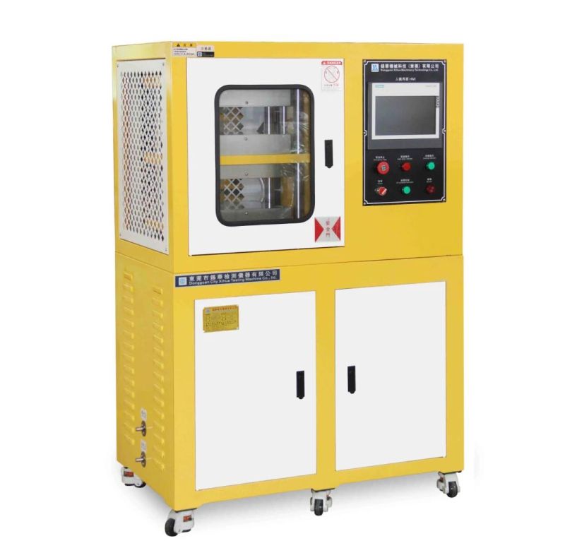 10ton-50ton Rubber Plate Vulcanizing Press Lab Vulcanizing Equipment