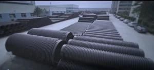 Dn500-4000mm Full Sizes Water System HDPE Winding Structure Pipe