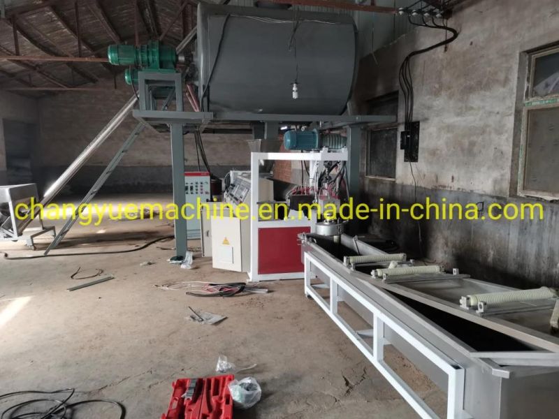 Pet Flat Yarn Extrusion Line for Woven Bag / Pet Yarn Extruder