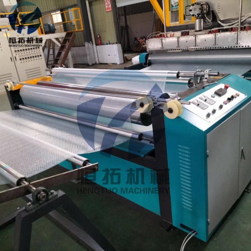 Ht-1800 Extrusion Line Single Screw Double Layer Air Bubble Film Making Machine