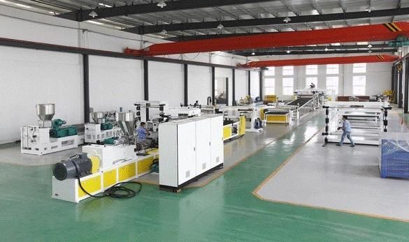 Plastic PC/PP/PE/PVC Plastic Hollow Grid Board/ Sheet Extrusion Line