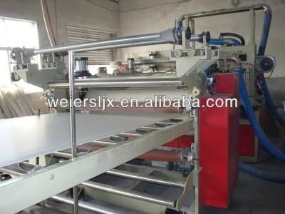 Thickness 4-20mm PVC Advertisement Board Production Line