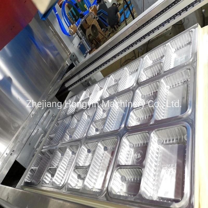 Automatic Plastic Disposable Tray/Box/Food Package Container Blister Forming Machine Full Automatic Plastic Egg Tray/Lids/ Hinged Box Vacuum Forming Machine