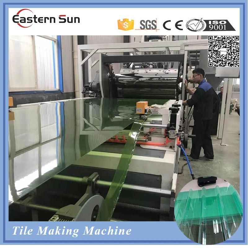 Automatic Roofing Pet Tile Roll Forming Machine