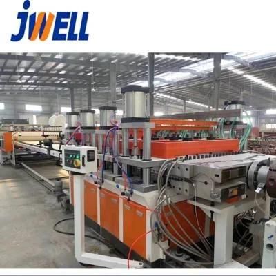 Jwell PVC/Mpp/HDPE/PPR Beautiful Designed Totally New High Production Speed Plastic ...