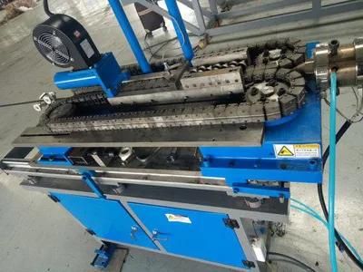 High Speed PP PE Single Wall Double Wall Corrugated Pipe Manufacture Extruder Making ...