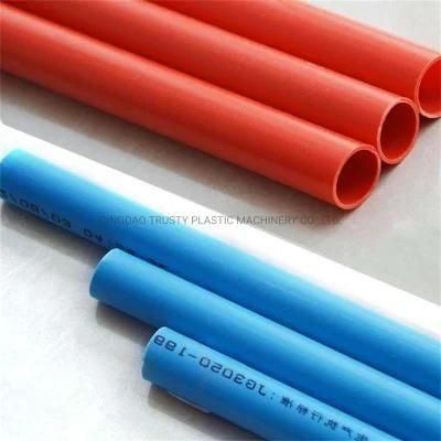 16 to 63mm Double Cavity PVC Conduit Electric Cable Pipe Manufacturing Machine Production ...