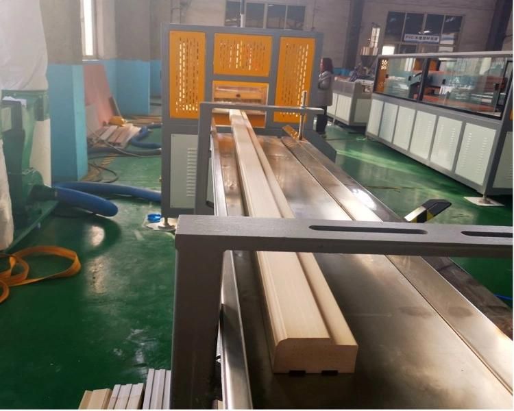PP PE PVC Waste Recycled Plastic Wood Lumber Timber Composite WPC Decking Flooring Fence Post Wall Cladding Window Door Panel Frame Profile Extruder Machine