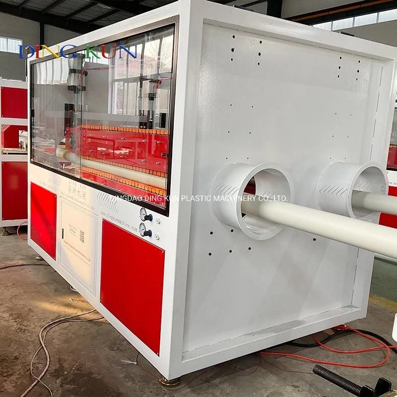 Twin/Double Screw PVC/UPVC/ CPVC Electricity Conduit Cable Pipe/Hose Multi-Layer Plastic Belling/ Cutting /Making Extrusion/Extruder Machine for Water Supply