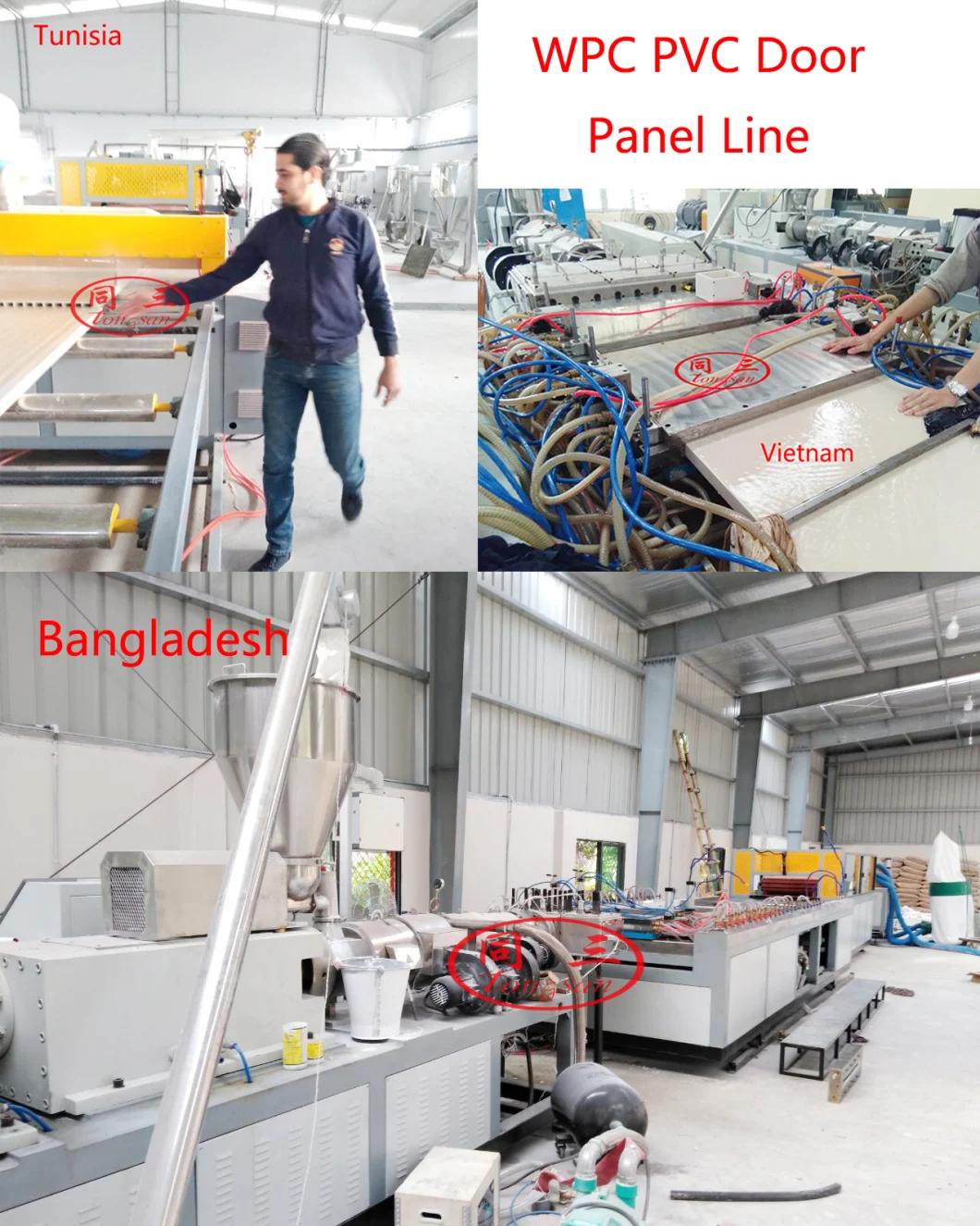 WPC PVC Door Panel Board Extrusion Line