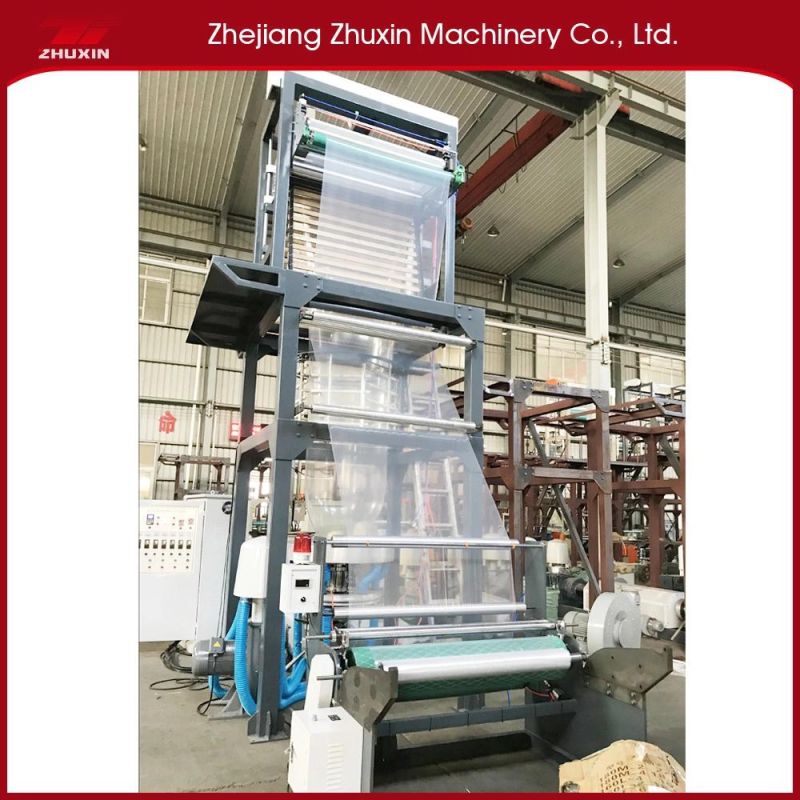 High Speed Biodegradable PLA Pbat PE Blown Film Machine ABA Three Layer Multi Layer Plastic HDPE LDPE Film Extruder Blown Extruder Film Blowing Machine