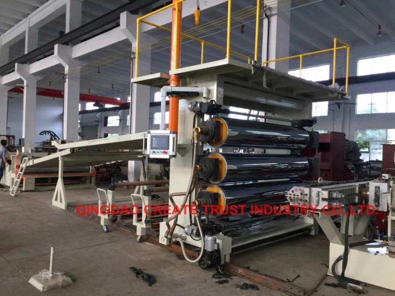 China Top Quality PVC/EPDM/ABS Sheet Forming Machine/Sheet Building Machine