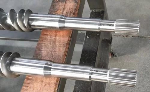 Tsk60 Quality Milling Twin Screw Extruder Shafts