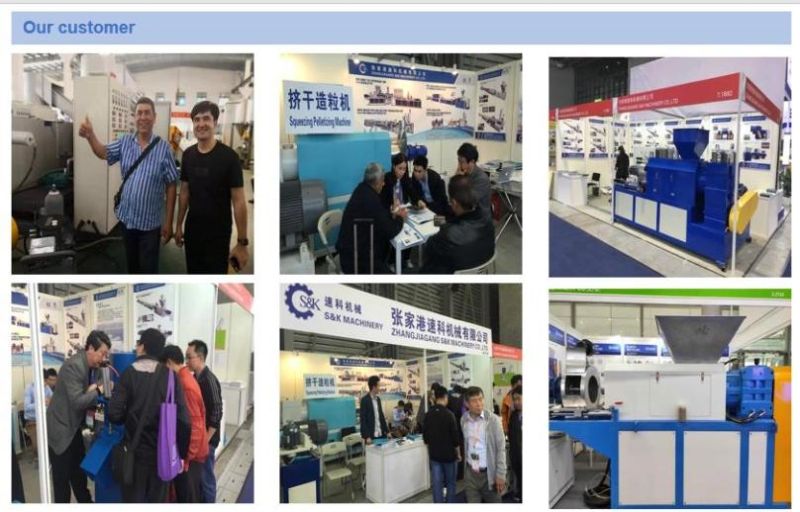 Different Sizes and Material for PP/PE/PPR/PVC Twin/Double and Single Screw Pipe Extrusion Machine Production Line in Hot Sale
