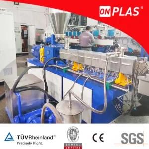 Double Screw Extruder Line to Making PE Color Masterbatches