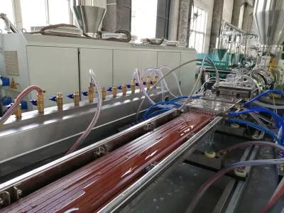 Wood Plastic Composite WPC Profile/Decking/Floor Making Production Machine WPC Machine