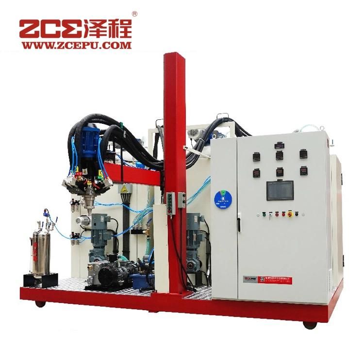 Large Flow Elastomer Casting Machine with Independent PLC Control System
