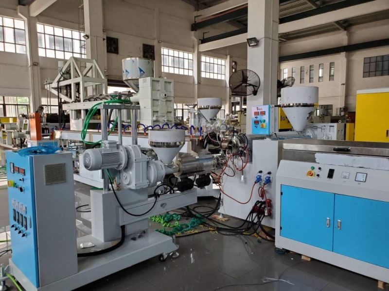 PVC Garden Hose Extrusion Machine / PVC Fiber Reinforced Hose Production Line