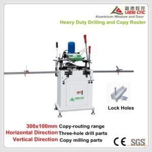 Aluminum Window Machine High Effeciency Single-Head Copy Router 300X110