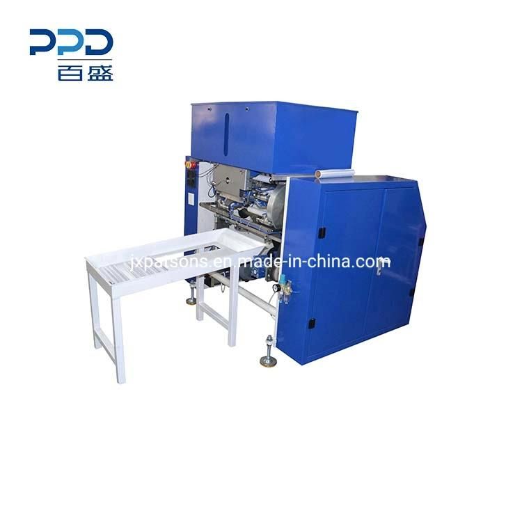 High Quality Auto 5 Shaft Cling Wrap Film Rewinding Dotting Machine