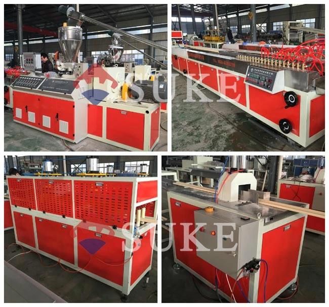 PVC Marble Profile Edging Line Extrusion Making Extruder Machine