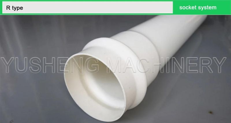 China Big Size 630mm PVC Pipe Socket /Belling Machine for Extruder