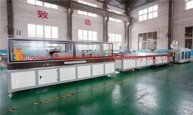 Wastage Wood Plastic Composite WPC Decking Extrusion Line Machine