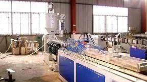 PVC-Wood Single-Screw Extrusion Line