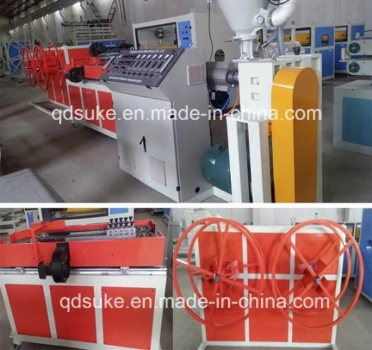 PE Single Wall Corrugated Pipe Extrusion Machine