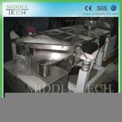 Plastic PVC/SPVC Conical Twin Screw Hot Die Face Cutting/Cutter Granulation/ Pelletizing ...