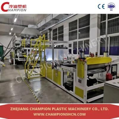 Thermoforming Plastic PP PS HIPS PET ABS Sheet Extrusion Production Line Extruder Machine