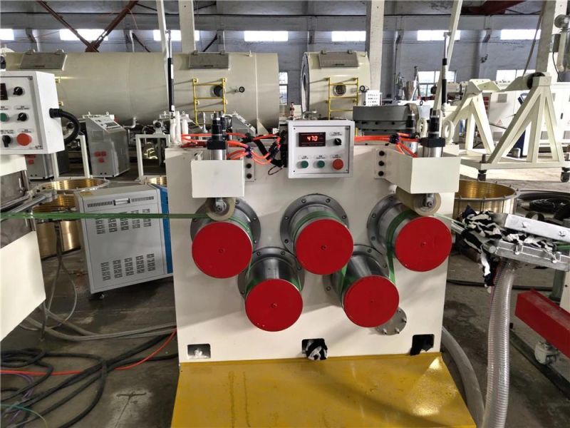 200kg/H Two Straps PP Pet Strap Band Production Line by Single Screw Extruder