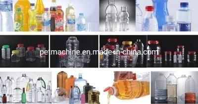 Semi Automatic 0.6L Pet Water Bottle Blowing Moulding Plastic Bottle Making Machine