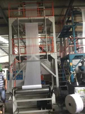 ABA 3 Layer Co-Extrusion Film Blowing Machine-Fixed Die Single Winder-700