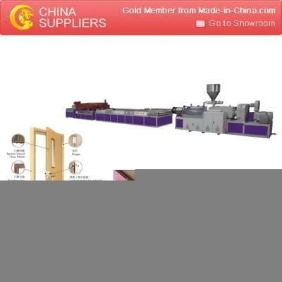 PVC Wood Plastic Door Panel Extruding Production Line