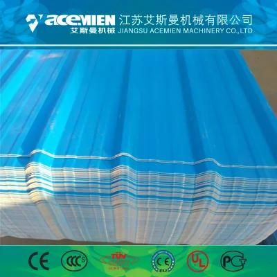 PVC Corrugated Roofing Tile Plastic Extruder