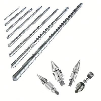Manufacturer Stainless Steel High Mixing Bimetal Screw and Barrel for Injection Molding ...