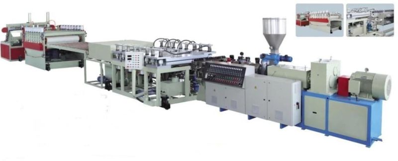 Hot Sell PVC Surface Crust Foam Board Extrusion Machine/WPC Construction Plate Making Machine