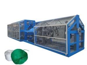 Twisted 4 Strands Plastic Automatic PP Pet Sisal Jute Nylon Rope Machine Plastic Cord ...