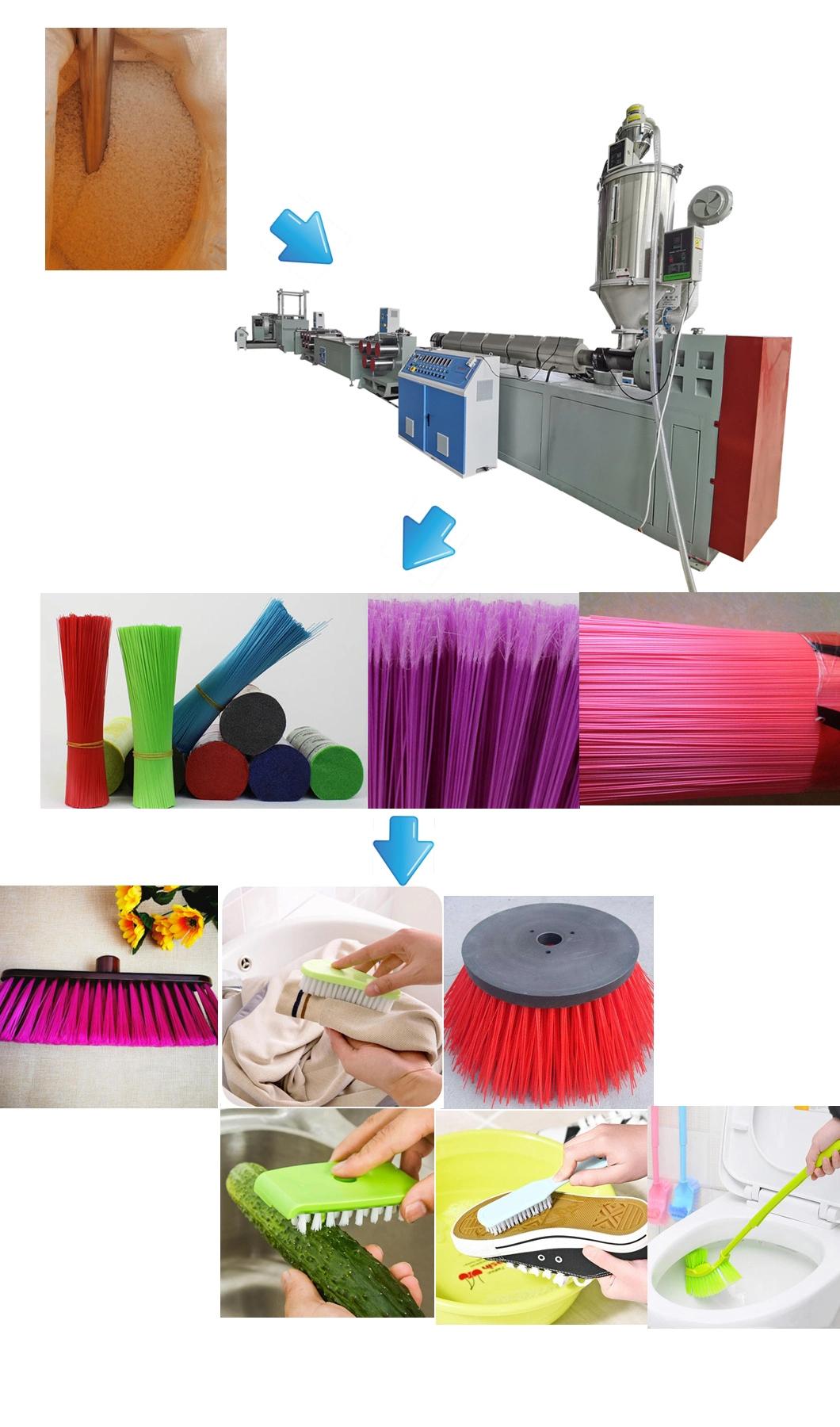 Plastic PP/Pet/PBT Broom/Brush Filament Yarn Extruder Making Machine