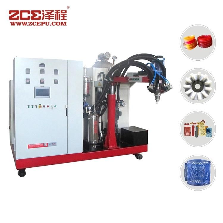 environmental Elastomer Casting Machine Electric Type Producing Low Hardness Elastomer Product