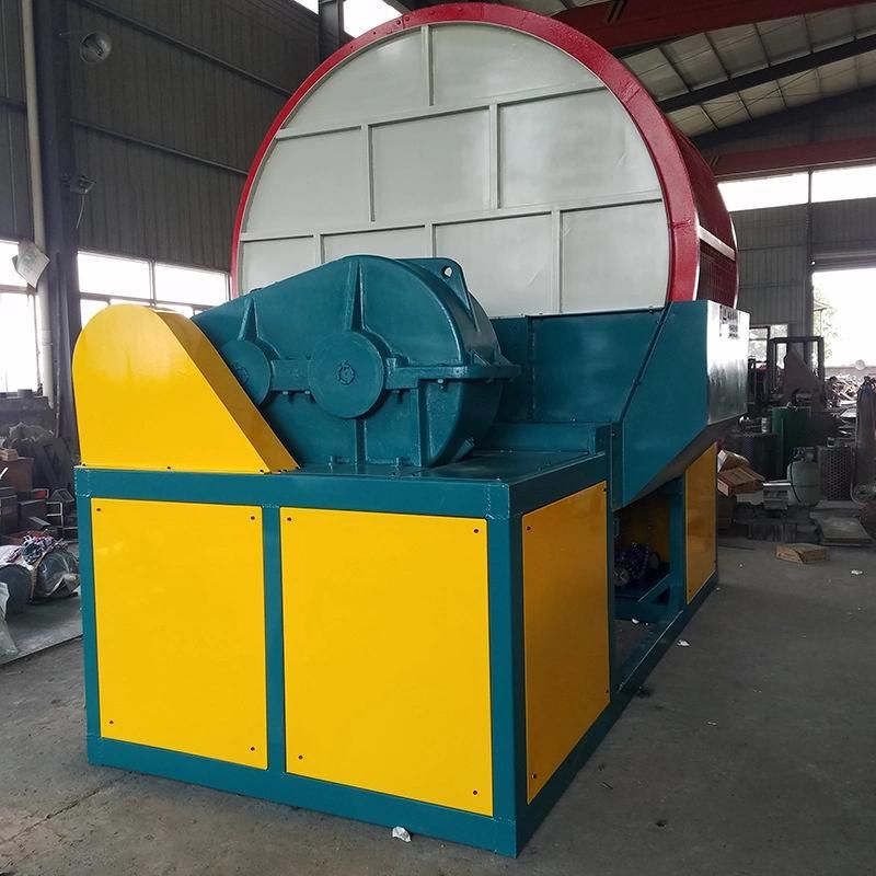 Waste Rubber Plastic Tyre Shredder Tire Crushing Machine Recycling Equipment