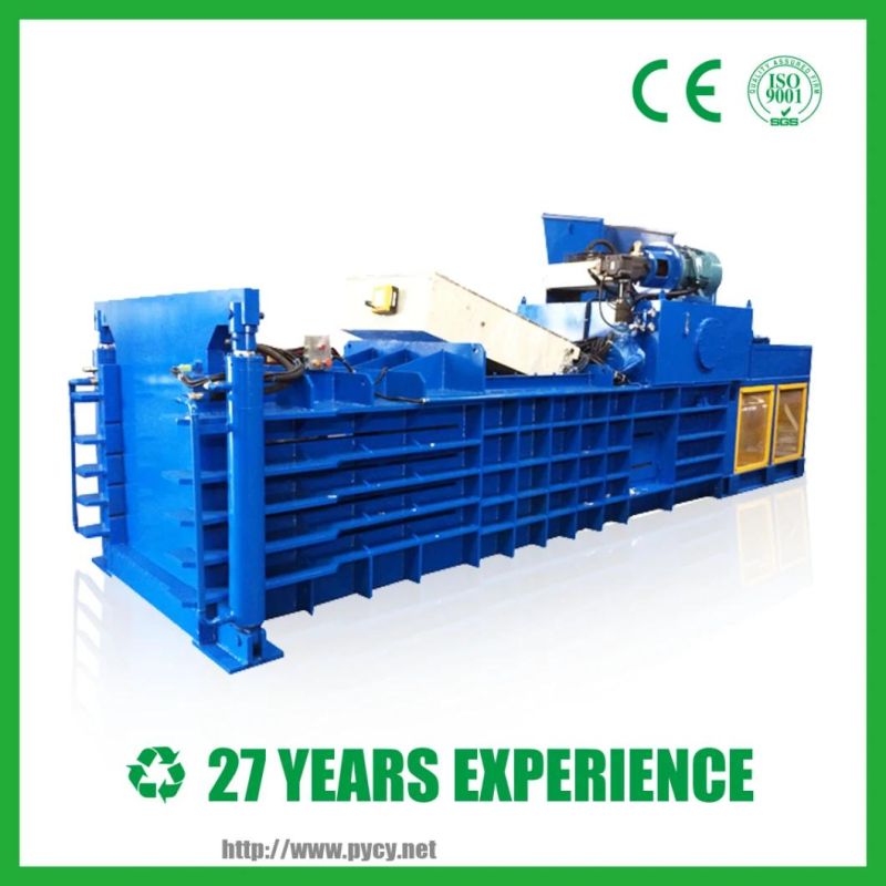 Horizontal Baling System for Recycling