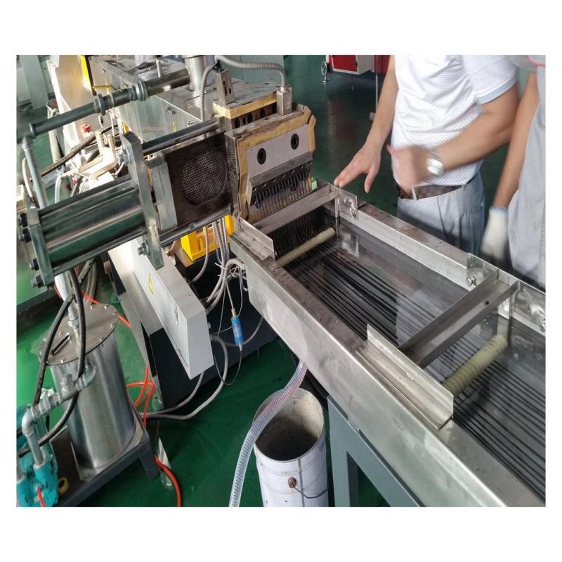 Plastic Recycle Granulator Extrusion Line PP PE Granules Making Machine