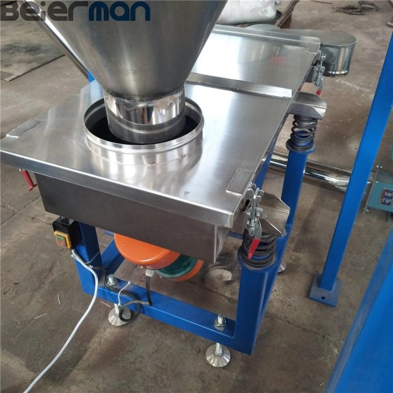 Euro-Quality 200-250kg Output PVC Raw Material Grain/Granules/Pellets Sjsz65/132 Double Screw Extrusion Line Hot Die Cutting Device