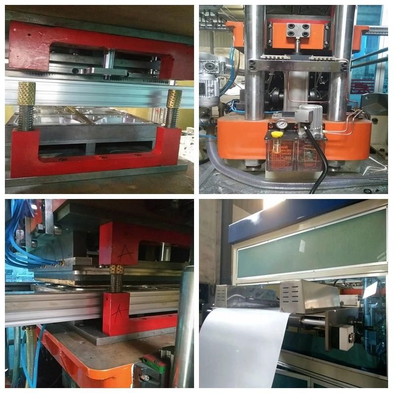 Multi-Zone Heating Cylinder Helping Plastic Lid Thermoforming Machine (HY-3021)