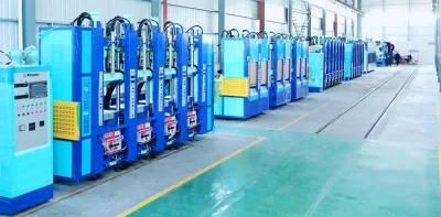 4 Stations 2 Injectors Pouring Rubber Shoes Sole Making Foaming Molding Machine