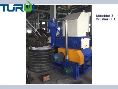 Fully Automated Shredding Crusher for Recycling Plant with Great Materials