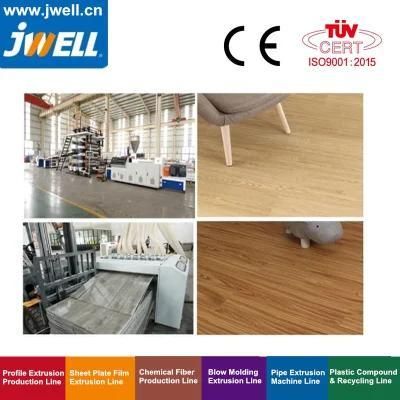 Jwell Spc Environmental Floor Extrusion Machine