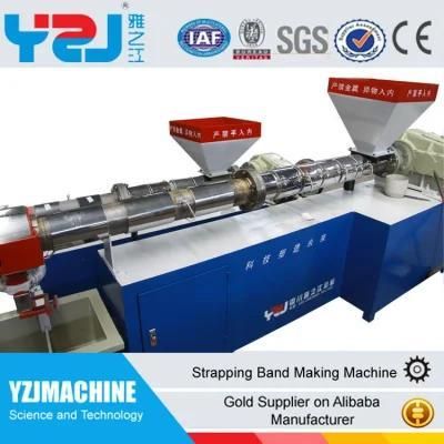 PP Straps Extrusion Machine Pet Watse Recycling Granules Plastic Making Machine